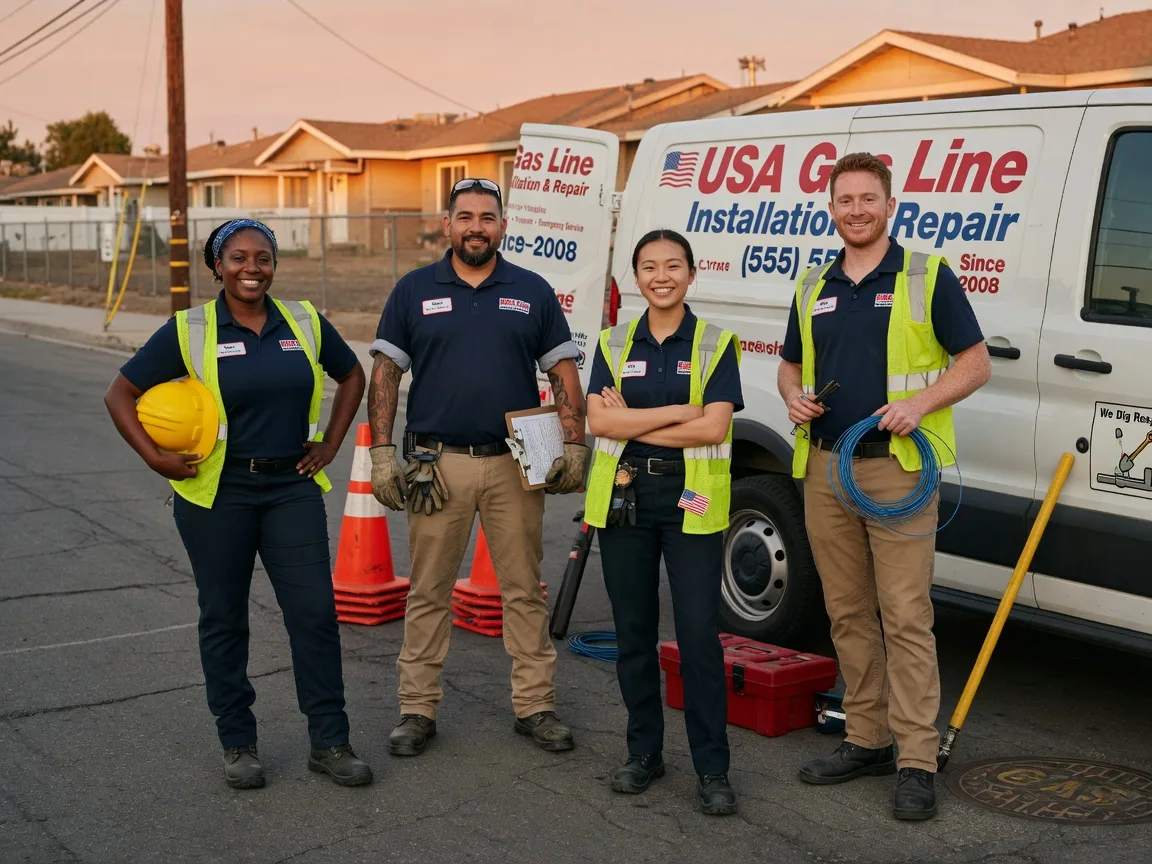 Gas Line Installation company in Hitchcock, OK